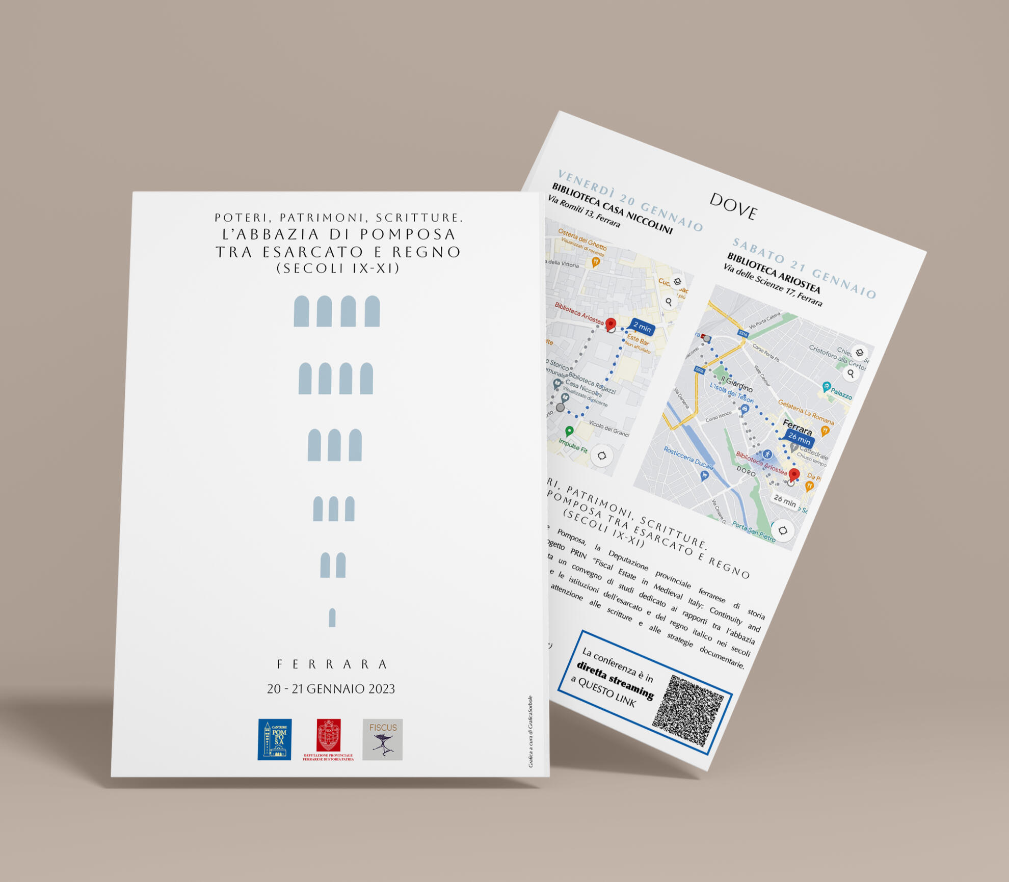 Pomposa - Brochure per Convegno